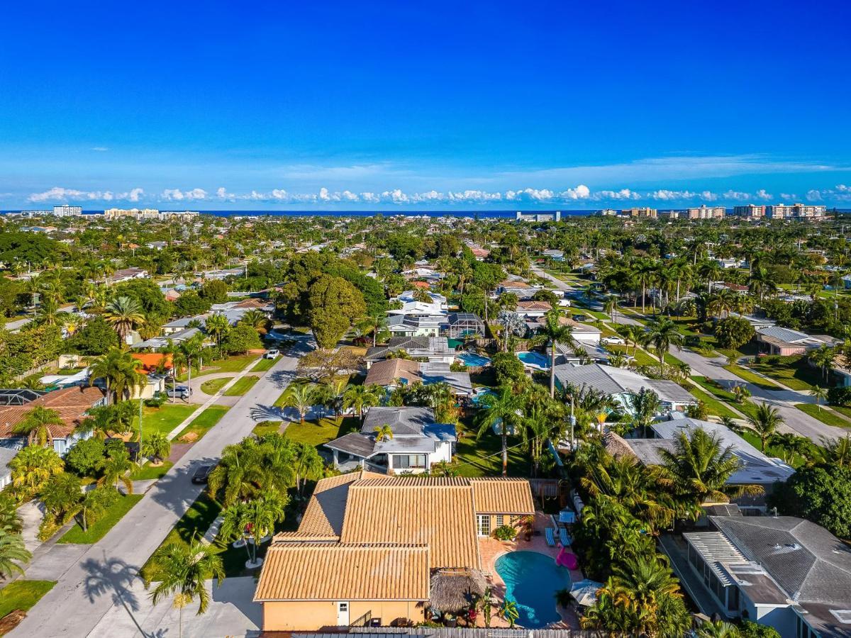 Spaces Sunny Oasis 4Br Retreat With 2 King Beds, Amazing Pool, Near South Florida Beaches Deerfield Beach Exterior photo