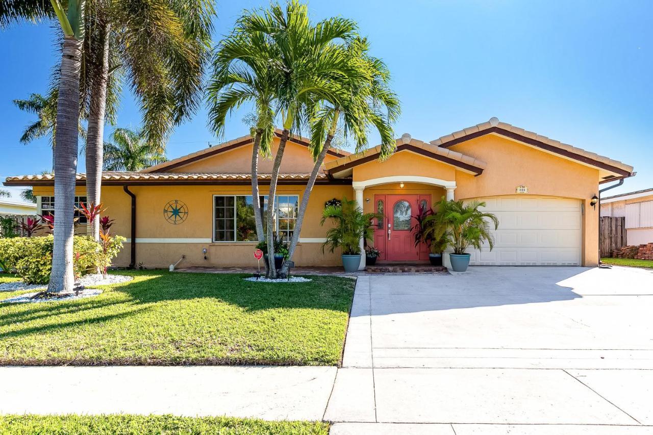 Spaces Sunny Oasis 4Br Retreat With 2 King Beds, Amazing Pool, Near South Florida Beaches Deerfield Beach Exterior photo