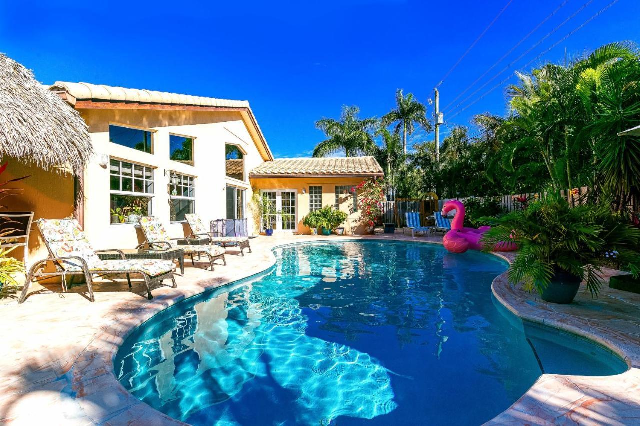 Spaces Sunny Oasis 4Br Retreat With 2 King Beds, Amazing Pool, Near South Florida Beaches Deerfield Beach Exterior photo
